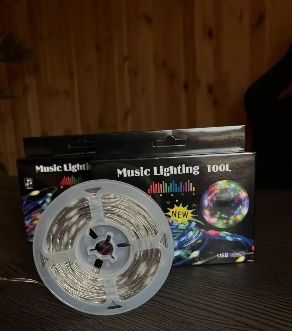 Гірлянда музична з динаміком USB 10 м - Зображення 3