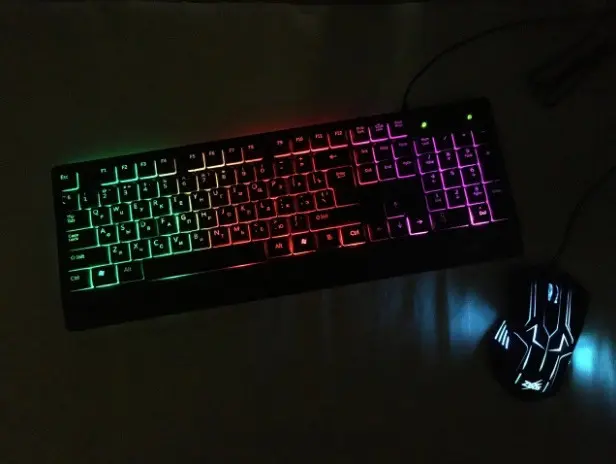 Ігрова клавіатура та миша UKC ZEUS M710 з підсвічуванням