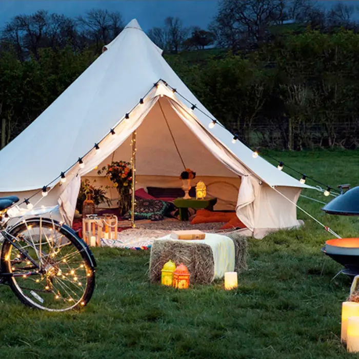 Гірлянда лампочки вулична, Белт-лайт, 5 метрів, 10 матових ламп, теплий білий, 5см лампочка - Зображення 5