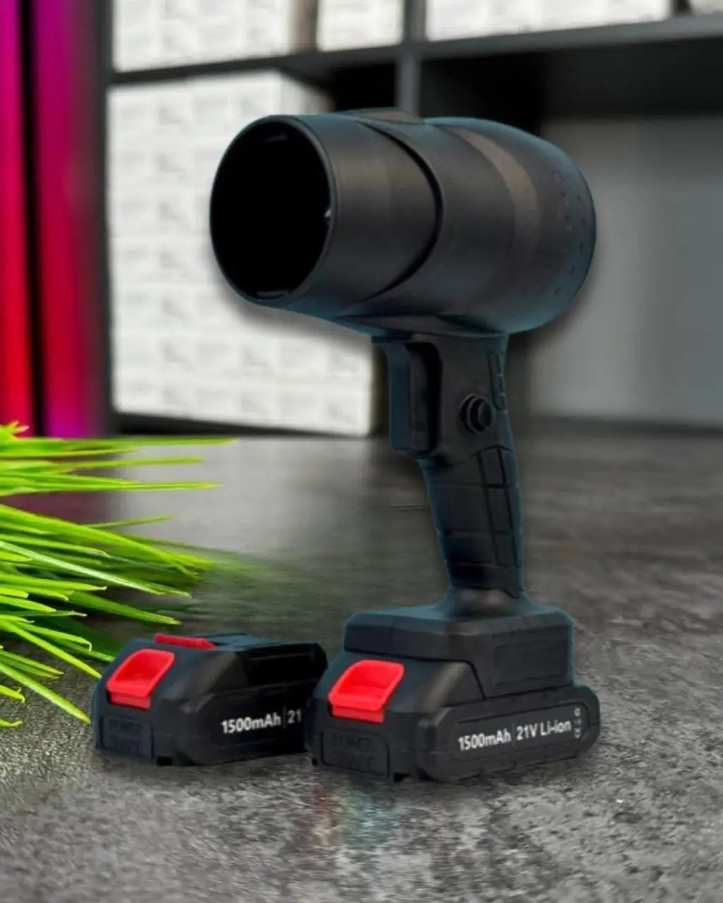 Портативний турбовентилятор Jetfan mini turbo jet Fan / Швидкісна повітродувка на акумуляторі 1500 mAh - Зображення 3