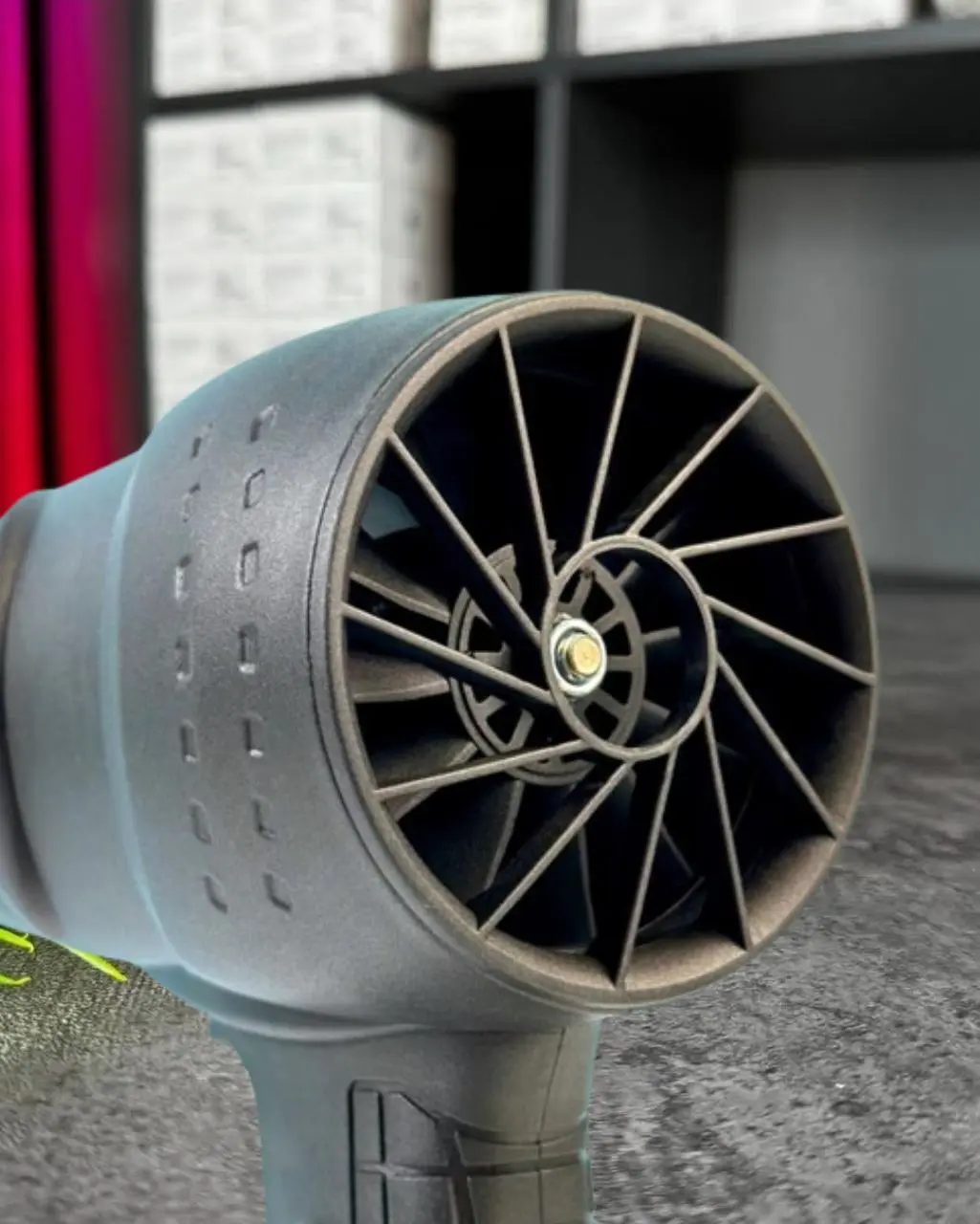 Портативний турбовентилятор Jetfan mini turbo jet Fan / Швидкісна повітродувка на акумуляторі 1500 mAh - Зображення 4