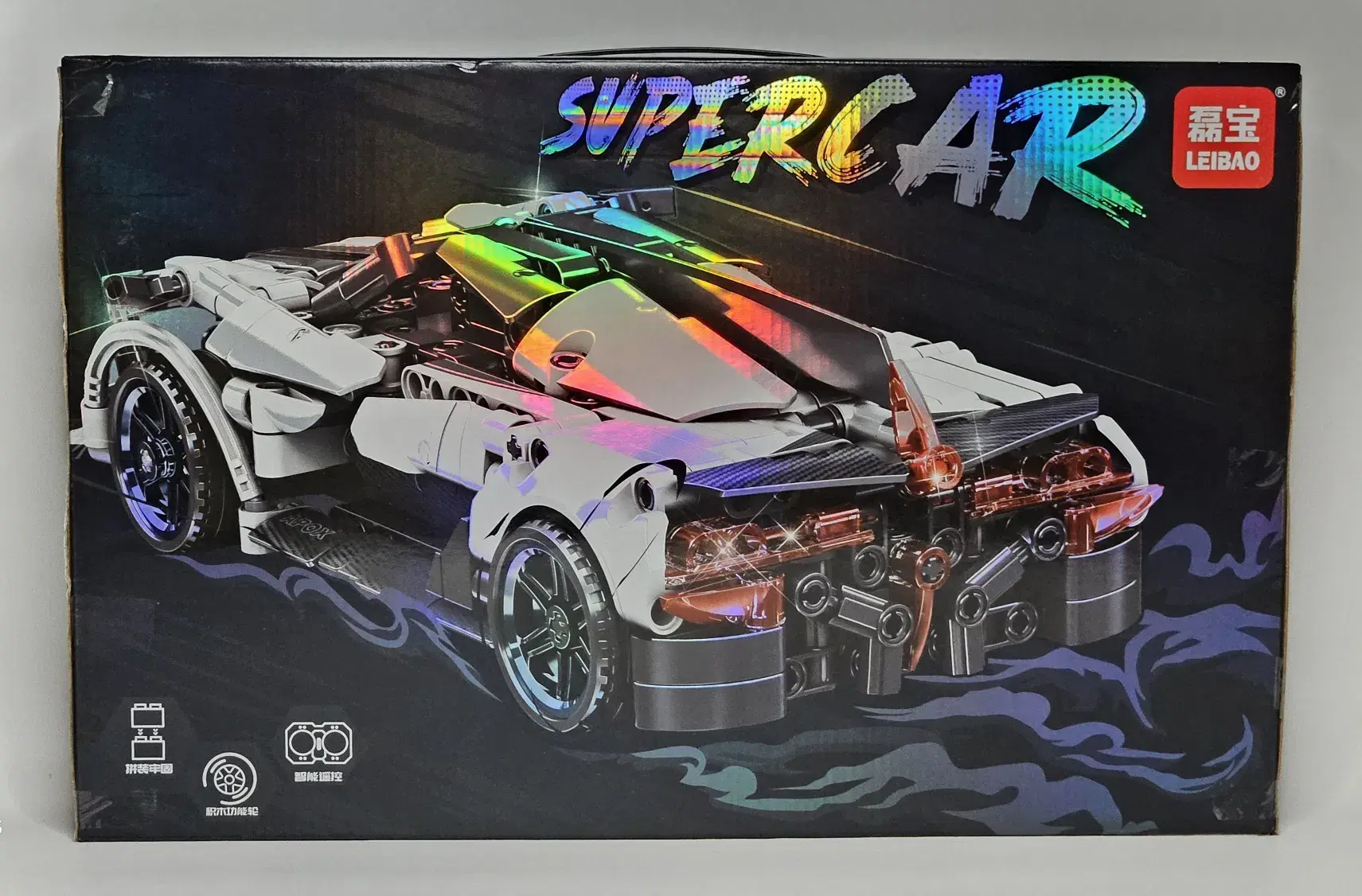 Конструктор LEIBAO автомобіль, Лего конструктор машина на пульті управління - Зображення 3