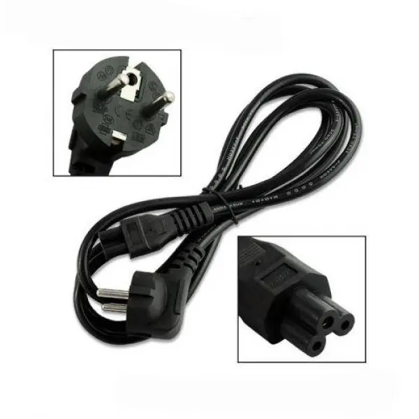 Кабель живлення шнур для ноутбука Cable for laptop POWERCORD 1,5м - Зображення 4