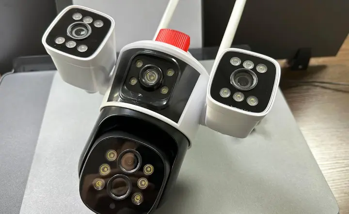 Камера IP спостереження Wifi 16 Мп 10-Х ZOOM вулична поворотна - Зображення 2