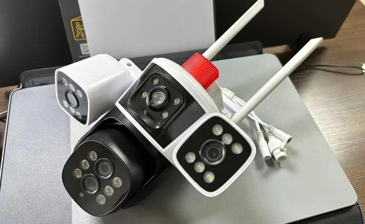 Камера IP спостереження Wifi 16 Мп 10-Х ZOOM вулична поворотна - Зображення 3