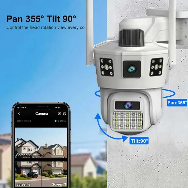 Камера на 2 лінзи з 4G XPRO SD 39 - Зображення 4