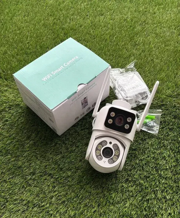 Камера відеоспостереження 6MP ICESEE поворотна з двома об'єктивами A28 - Зображення 5