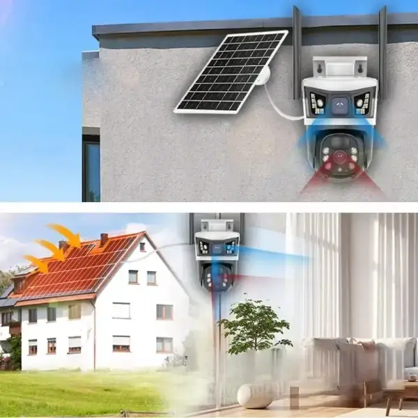 Камера відеоспостереження зовнішня із сонячною панеллю V39 - Зображення 6