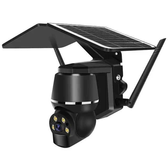 Камера відеоспостереження PTZ вулична WiFi Q7 (UBOX) із сонячною панеллю - Зображення 3