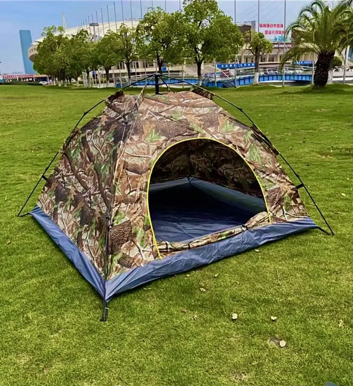 Намет автоматичний місцевий Камуфляж 4-місний - Зображення 2