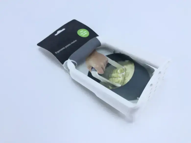 Картоплядавка пластикова, Прес для пюре, Товка для картоплі - Зображення 4