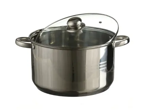 Каструля нержавіюча з кришкою A-Plus 2171 (10 л) - Зображення 2