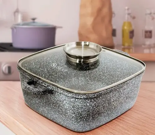 Котел UNIQUE UN 5208 28 см квадратний - Зображення 4