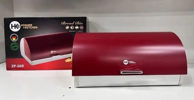 Хлібниця Zepline ZP-049 із нержавіючої сталі
