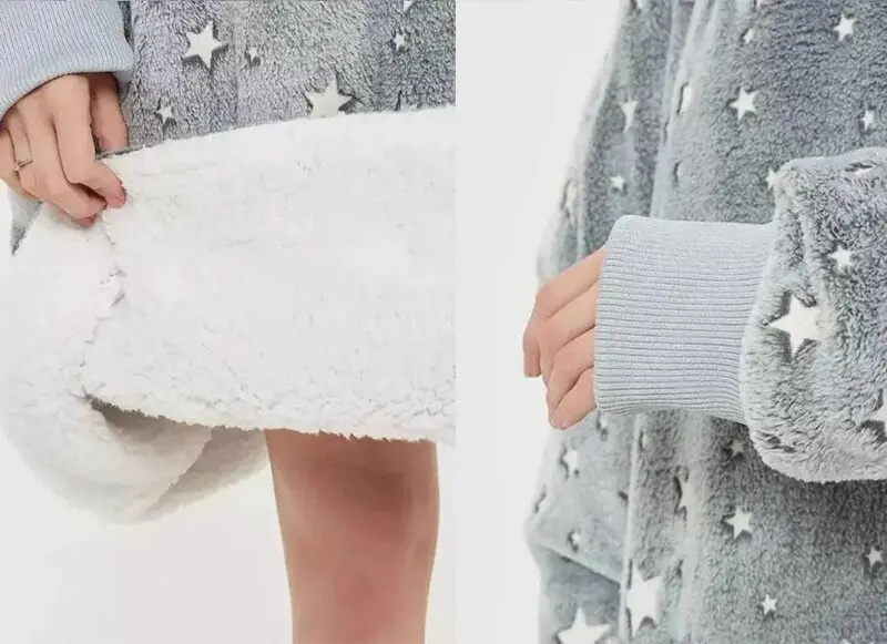 Худі Stars Dream, що світиться у темряві / Люмінесцентний плед – толстовка з капюшоном - Зображення 5