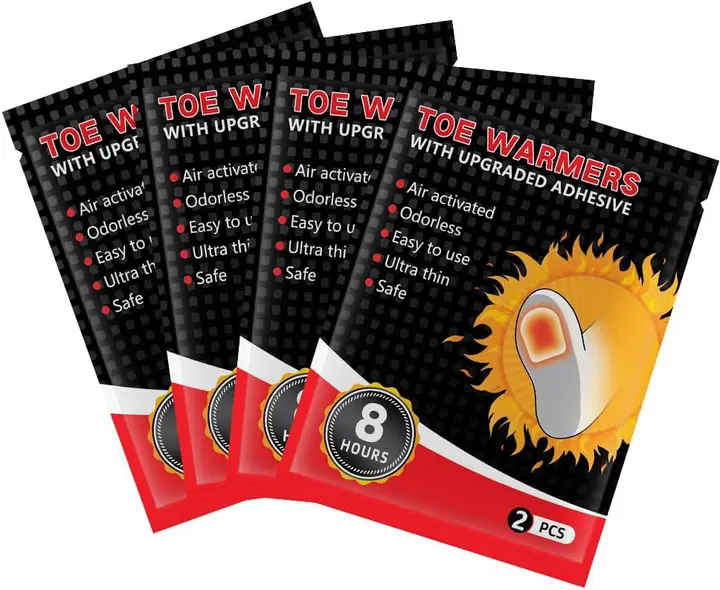 Хімічна грілка для ніг, до 8 годин, 2 шт., Toe Warmer / Грелка для пальців ніг