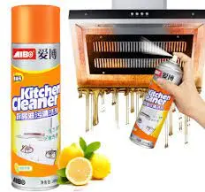 Kitchen Cleaner пінний очисник від жиру бруду давніх нашарувань для кухні ванни витяжки Кітчен клінер - Зображення 6