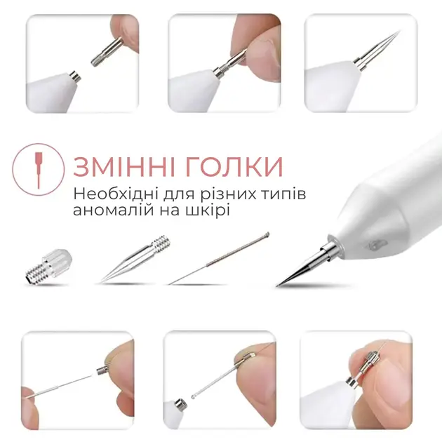 Коагулятор плазмовий, Plasma Pen/Електрокоагулятор/Бездротова ручка для видалення папілом та бородавок - Зображення 3