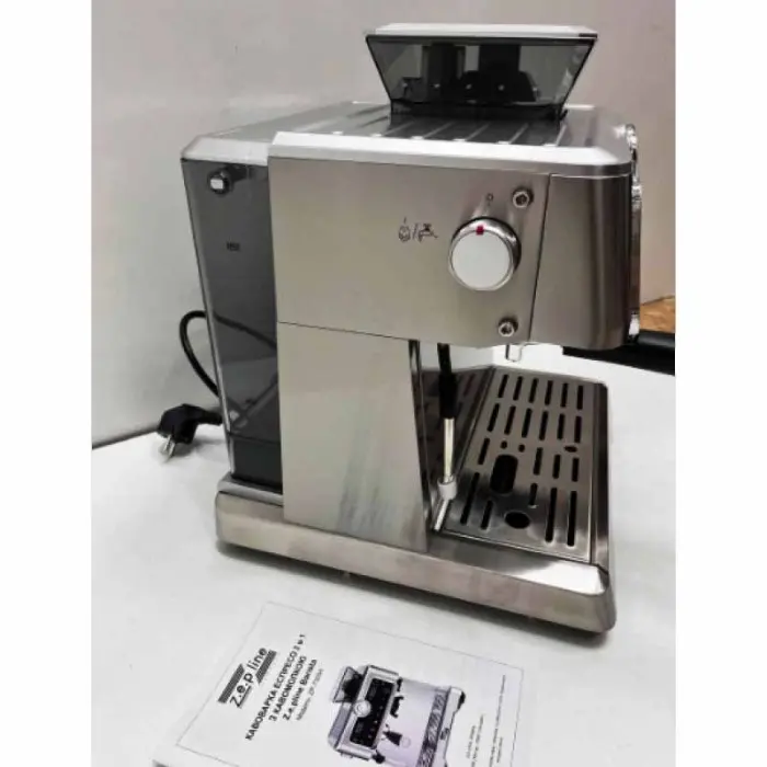 Кавоварка Еспресо з кавомолкою 2в1 Zepline ZP-7305A 3000W - Зображення 5