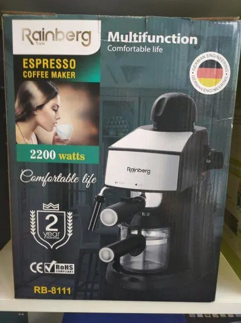 Кавоварка Rainberg RB-8111 - Зображення 2