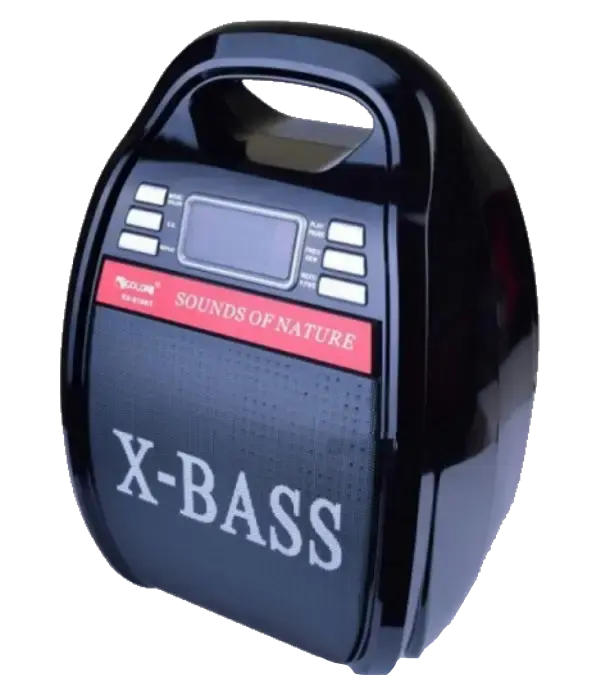 Колонка Golon RX 810 з мікрофоном - портативна Bluetooth колонка з радіо та світломузикою - Зображення 5