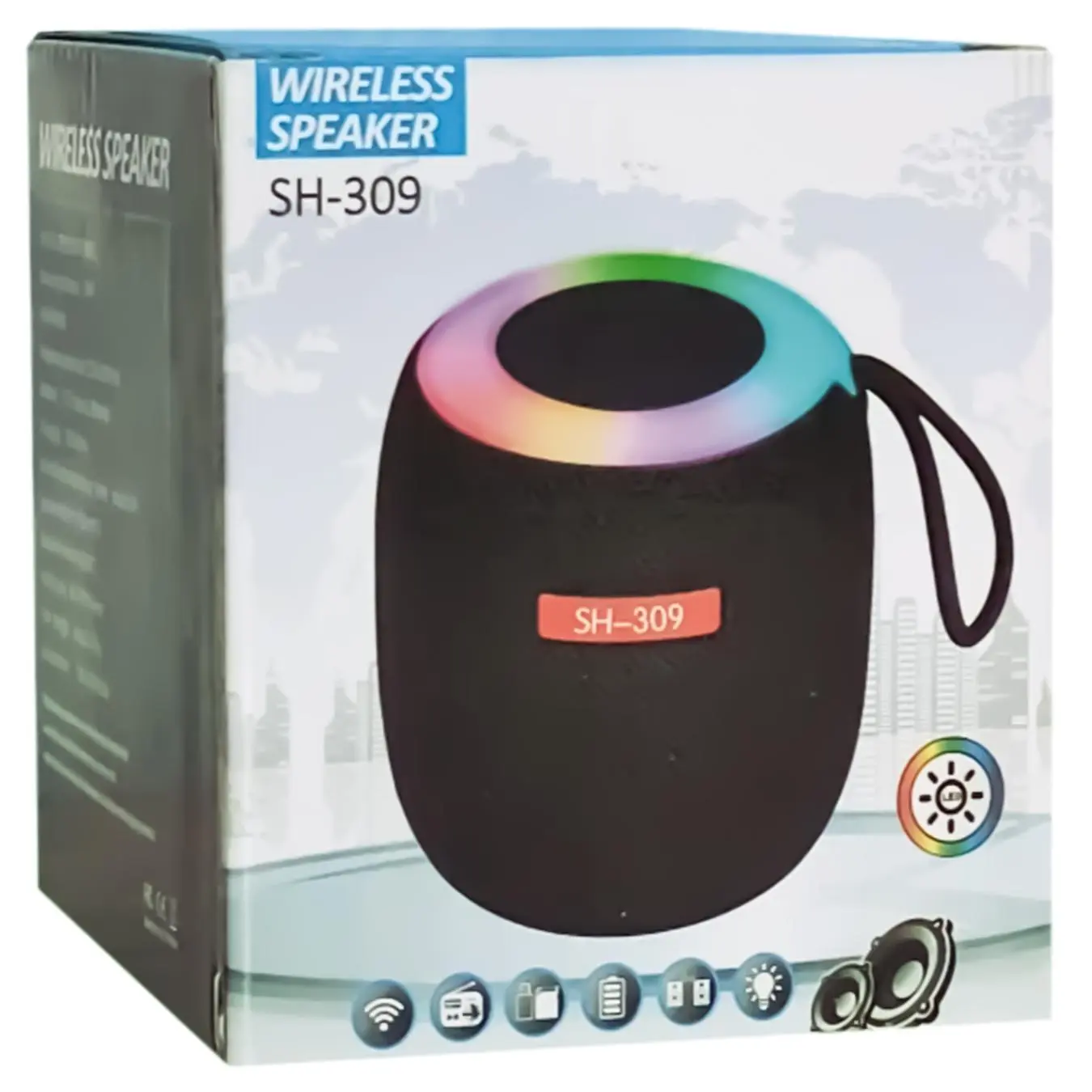 Колонка портативна SH-309 - Зображення 5