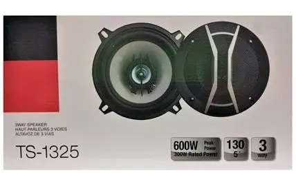 Колонки автомобільні Авто акустика TS-1325 5'', 3-х смугові потужність 300W - Зображення 2