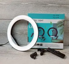 Кільцева LED лампа 30 см з тримачем для телефону / Студійне світло - Зображення 8