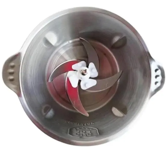 Комбайн кухонний блендер RAF Подрібнювач 1000Вт Срібний - Зображення 3