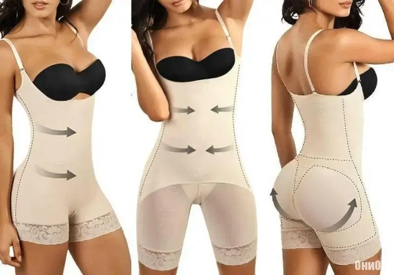 Комбідрес для корекції фігури Slim Shapewear з бретельками - Зображення 7
