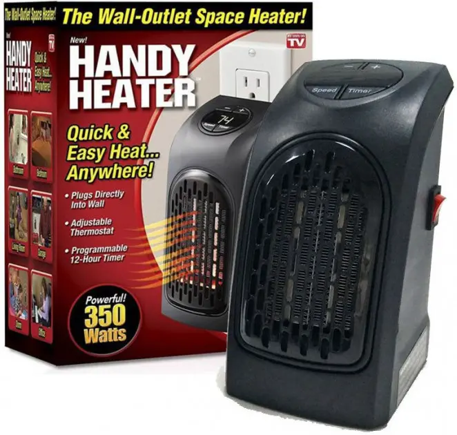 Портативний обігрівач Handy Heater Хенді Хітер Rovus 400 W - Зображення 5