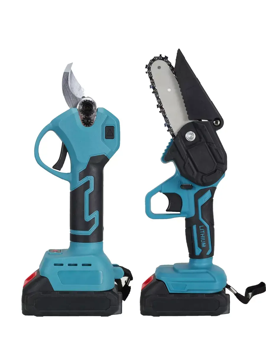 Комплект 2в1 АКБ 24V (пила DUC155Z та секатор DUP365) - Зображення 2