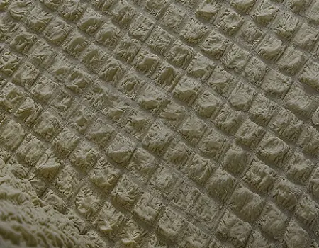 Комплект чохлів на стільці без оборки 6 штук (Крем) - Зображення 3