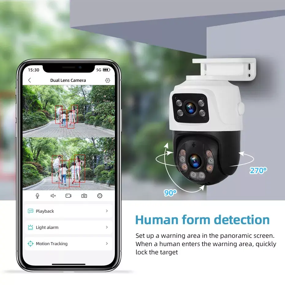 Комплект видеонаблюдения проводной с просмотром через 3G сеть DVR KIT 4ch металл HD набор на 4 камеры с регистратором - Зображення 5