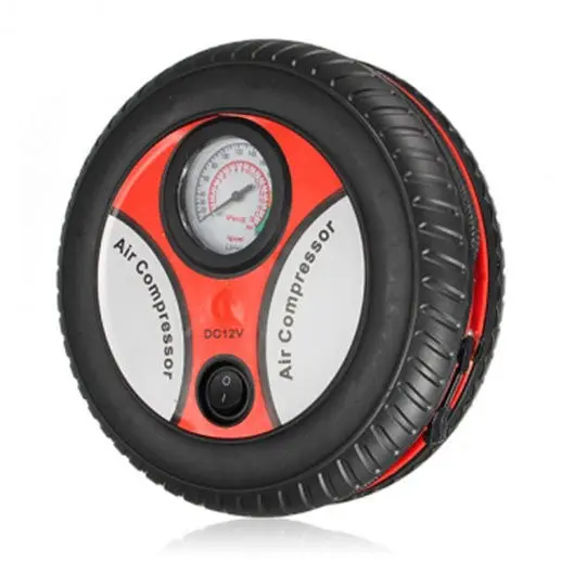 Компресор автомобільний AIR COMPRESSOR 260PSI DC-12V червоний - Зображення 3