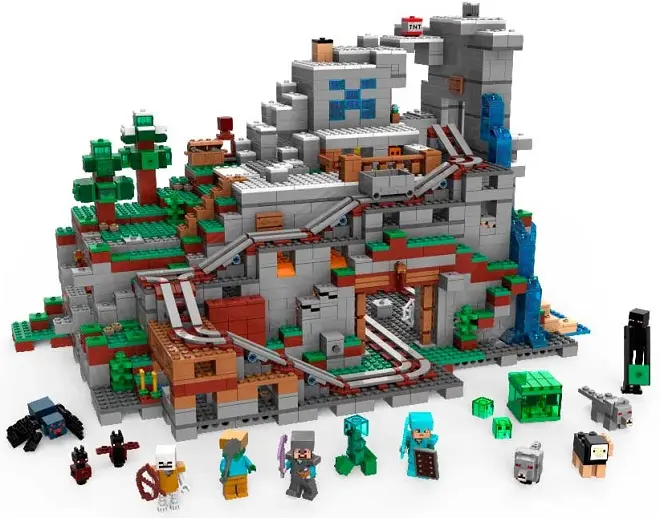 Конструктор Bela My World "Печера в горах" Minecraft, 2886 деталей - Зображення 4