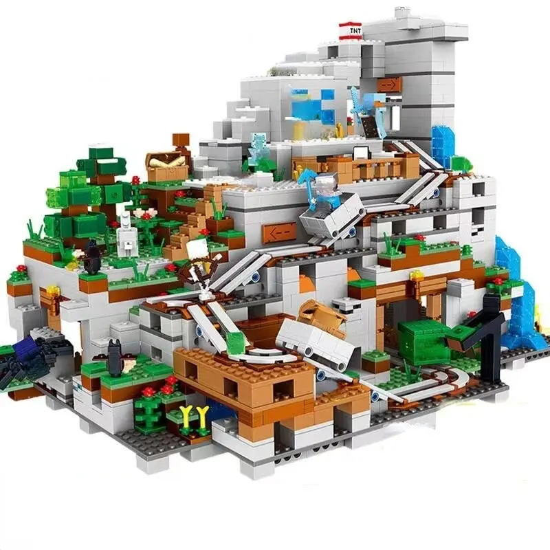 Конструктор Bela My World "Печера в горах" Minecraft, 2886 деталей - Зображення 5