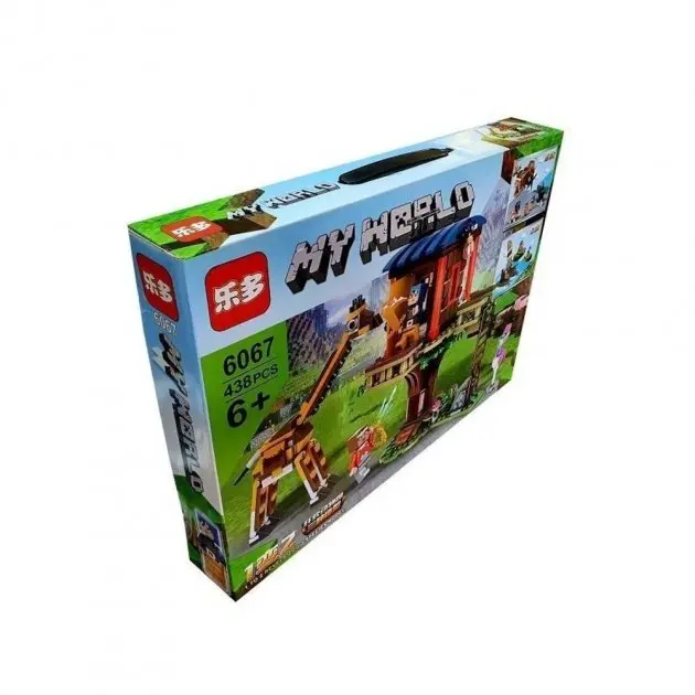 Конструктор Майнкрафт Зоопарк MY WORLD 6067, 438 деталей - Зображення 5