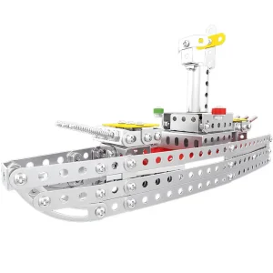Конструктор металевий “Корабель” 246 деталей X688-1