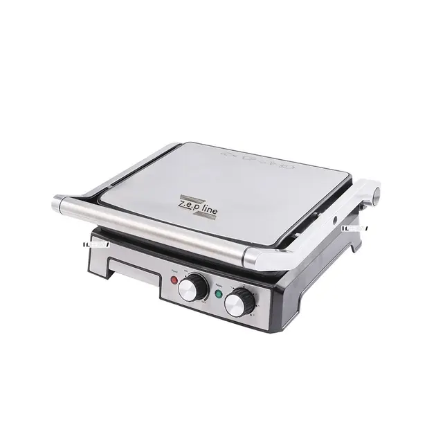 Контактний гриль притискний електричний з таймером для дому настільний ZepLine 3500W - Зображення 3