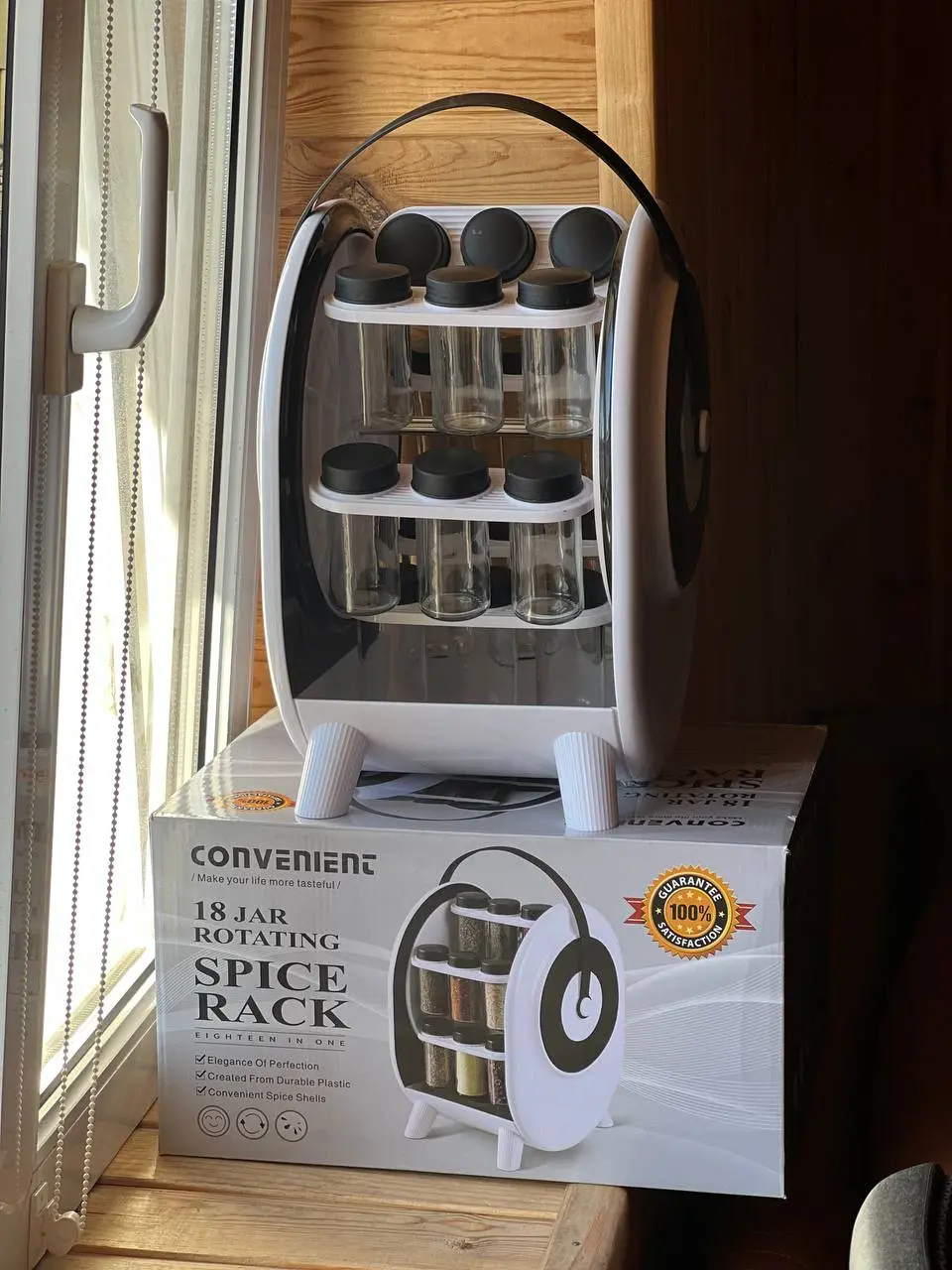 Контейнер для спецій / Набір приправних банок 18 шт БІЛА AND 1-62 - Зображення 2