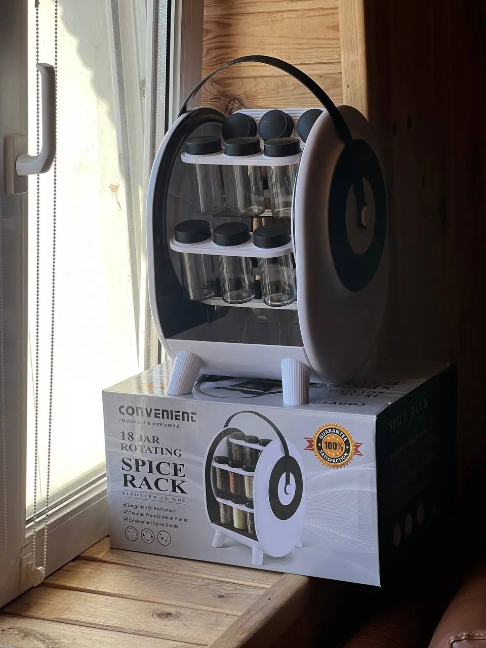 Контейнер для спецій / Набір приправних банок 18 шт БІЛА AND 1-62 - Зображення 6