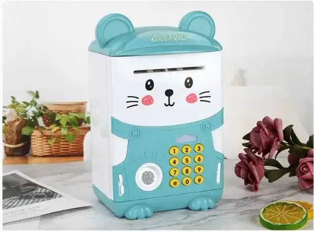 Скарбничка-сейф з кодовим замком та відбитком Милий Ведмедик - Зображення 5