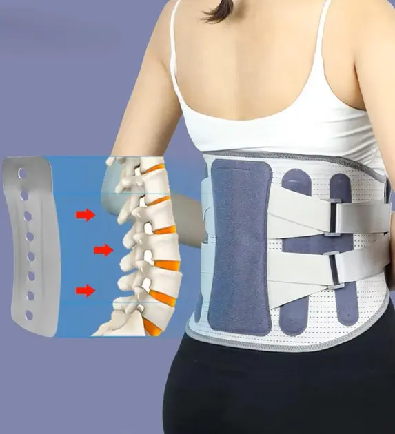 Корсет для спини Belt для полегшення болю в попереку з великою опорною пластиною AND-1094 - Зображення 7