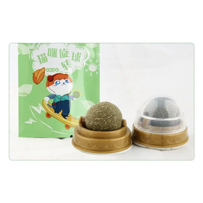 Котяча іграшка для кішок м'ятна кулька котячий льодяник - Зображення 3