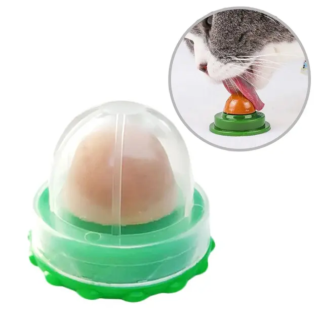 Котяча іграшка для кішок м'ятна кулька котячий льодяник - Зображення 2