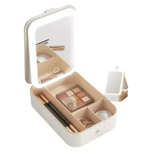 Косметичка з дзеркалом LED, Органайзер для зберігання косметики MSK-3364