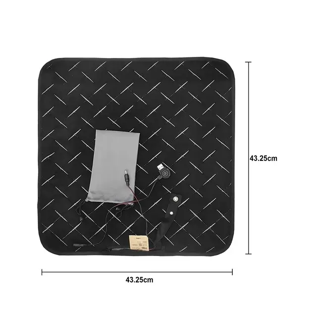 Килим з підігрівом Folem KM Чорний від USB 3 режиму роботи - Зображення 5