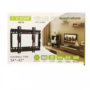 Кріплення для телевізорів V-Star 14″-42″ V1 Настінне кріплення для ТБ з діагоналлю 14-42