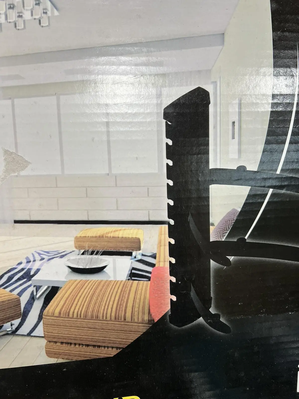 Кронштейн для телевізора Чорне фіксоване настінне кріплення діагоналлю 10"- 32" до 10 кг - Зображення 7